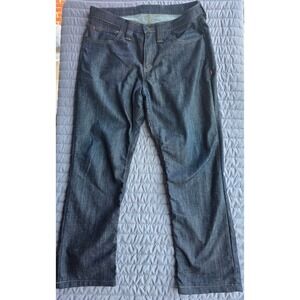 903 Atlas 46 A-Flex Material Work Jeans Mens 36x34 Dark Wash Denim Made in USA